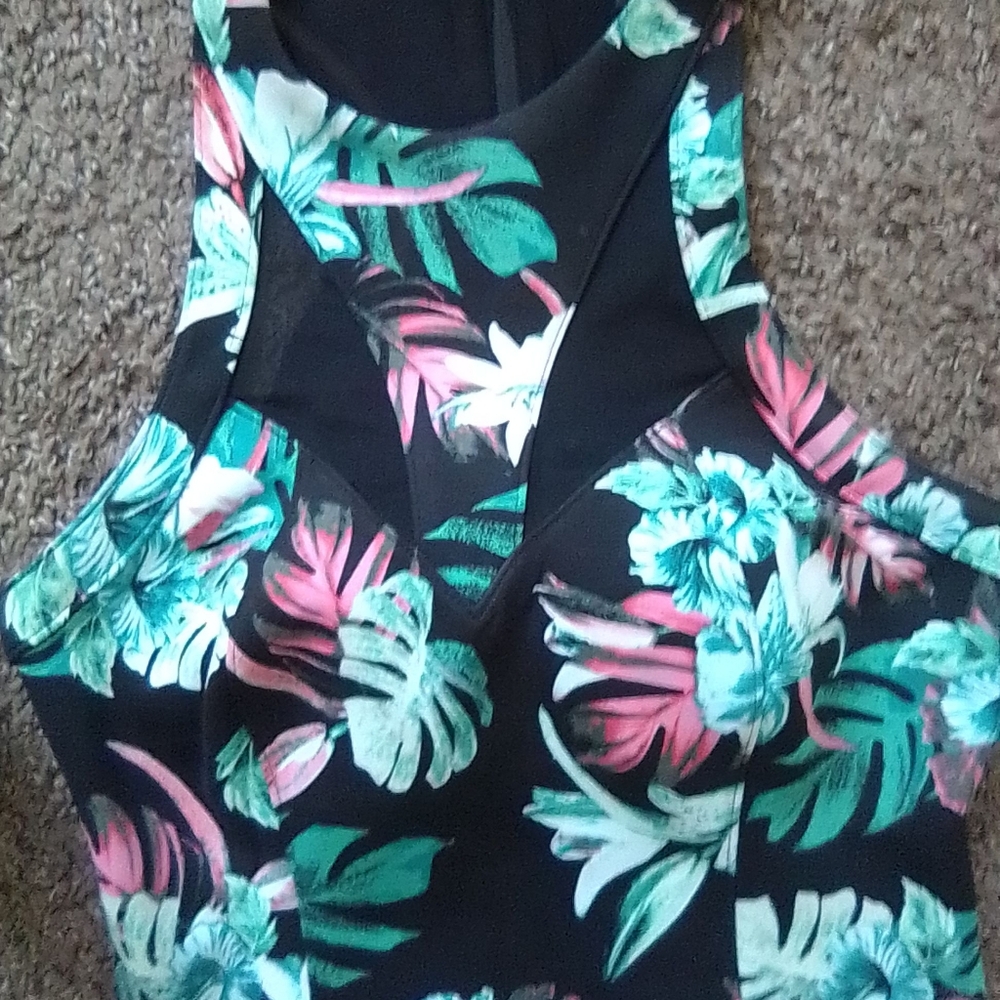 Tropical GUESS tank top